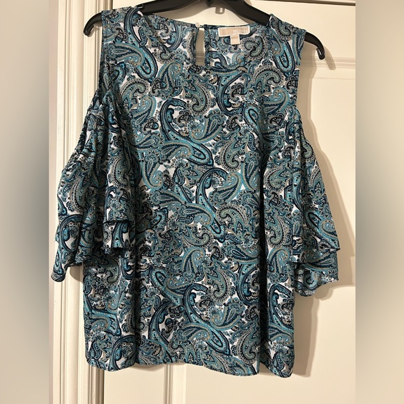 Michael Kors Tops - Michael Kors Plus 2x Cold Shoulder Top